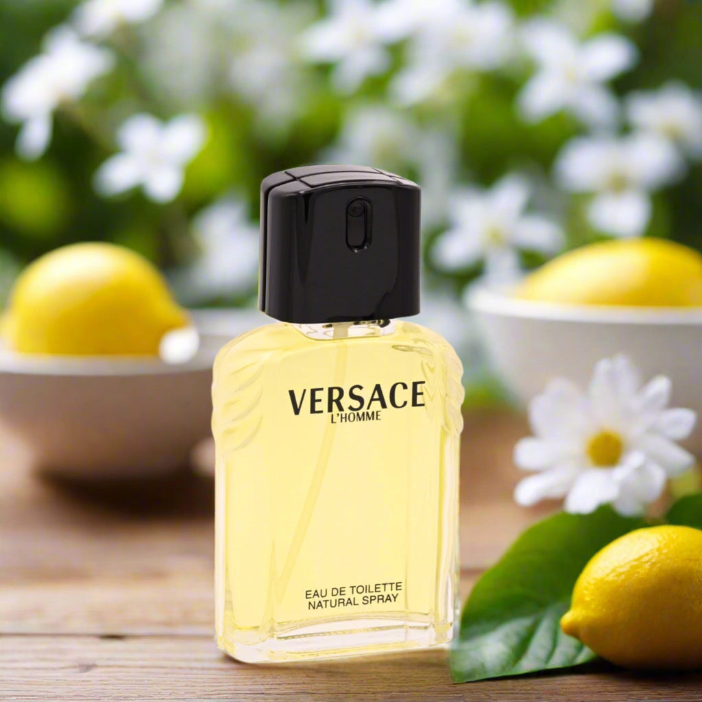 VERSACE L'HOMME / L homme edt Cologne for Men 3.3 / 3.4 oz NEW tester WITH CAP
