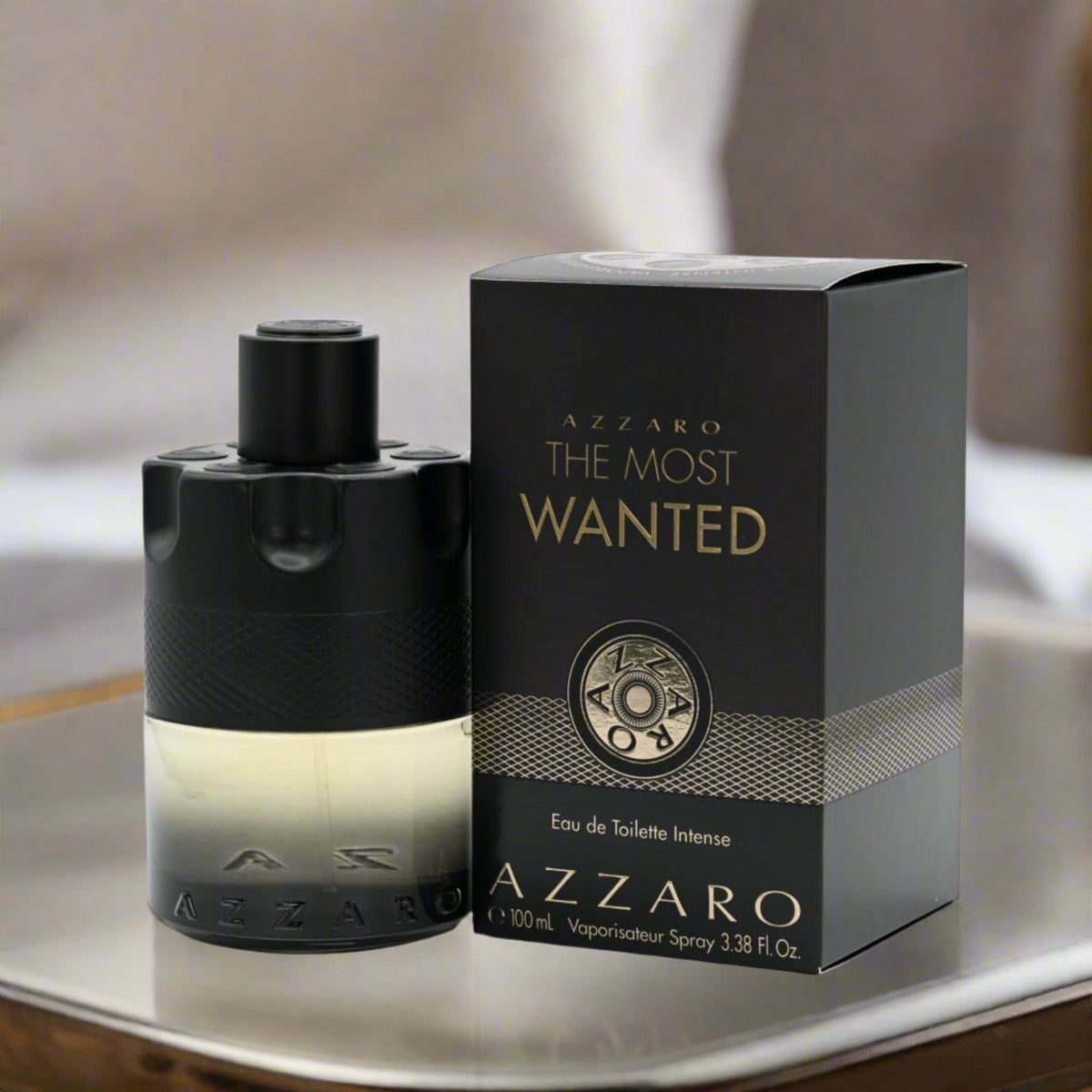 The Most Wanted by Azzaro cologne for men EDT intense 3.3  / 3.4 oz New in Box