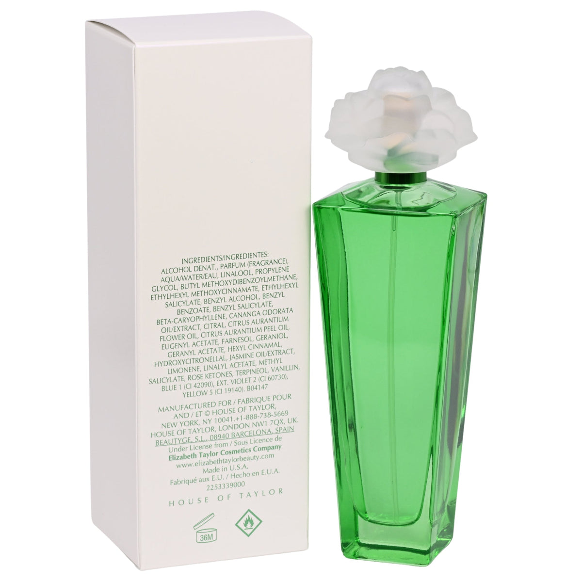 Gardenia by Elizabeth Taylor 3.4 oz EDP Perfume New in Box