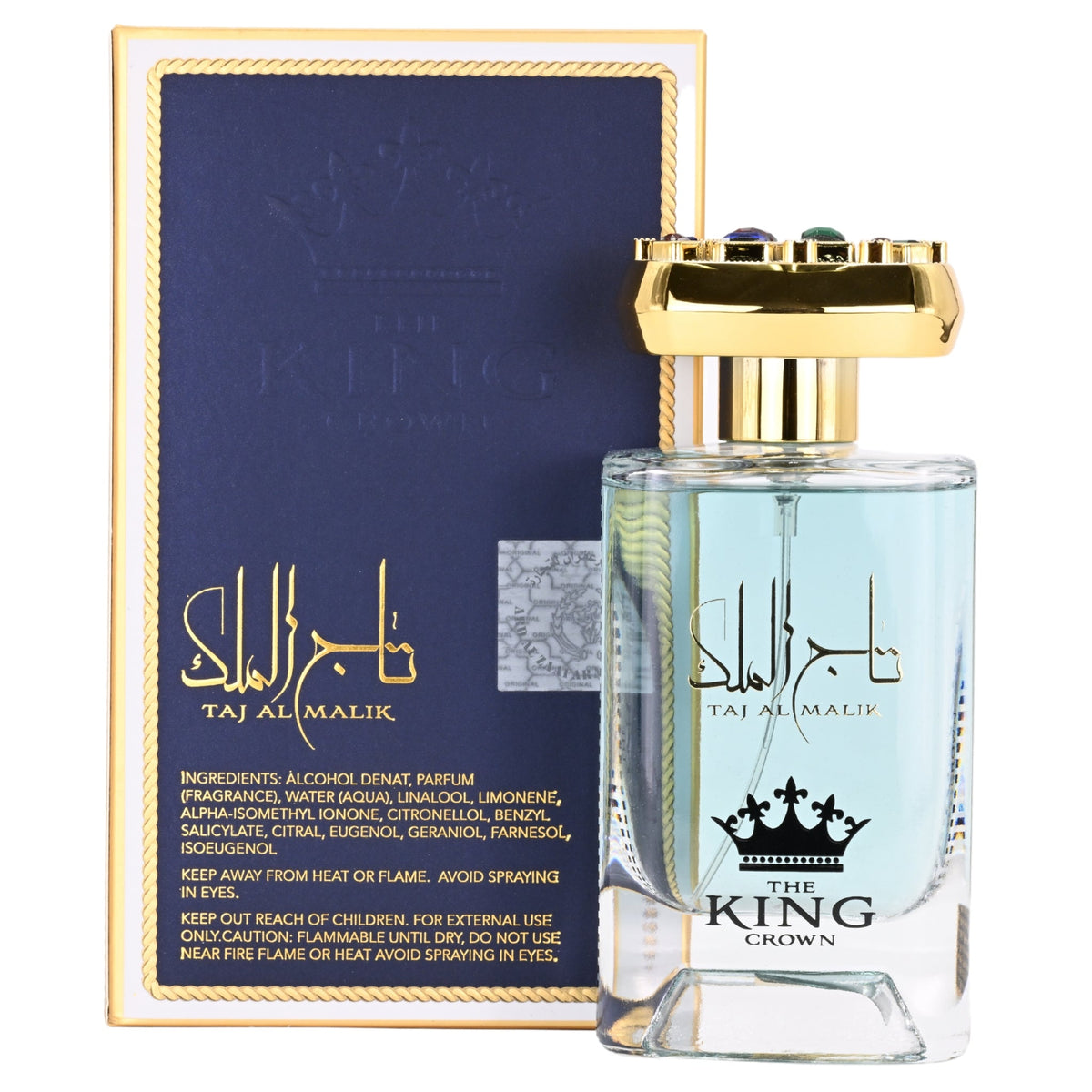 Taj Al Malik The Crown King by Ard Al Zaafaran EDP 3.3 / 3.4 New in Box
