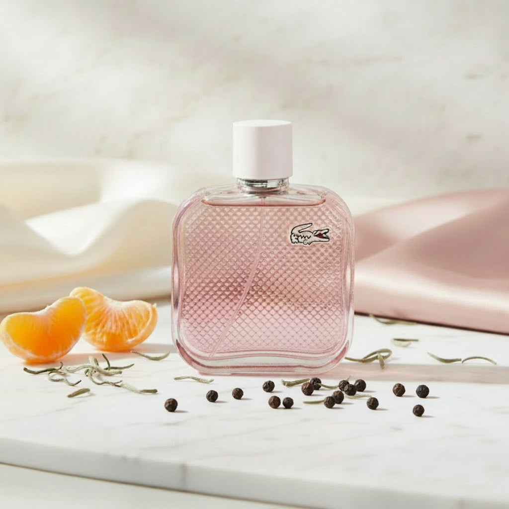 L.12.12 Rose Intense by Lacoste for women EDT 3.3 / 3.4 oz New in Box