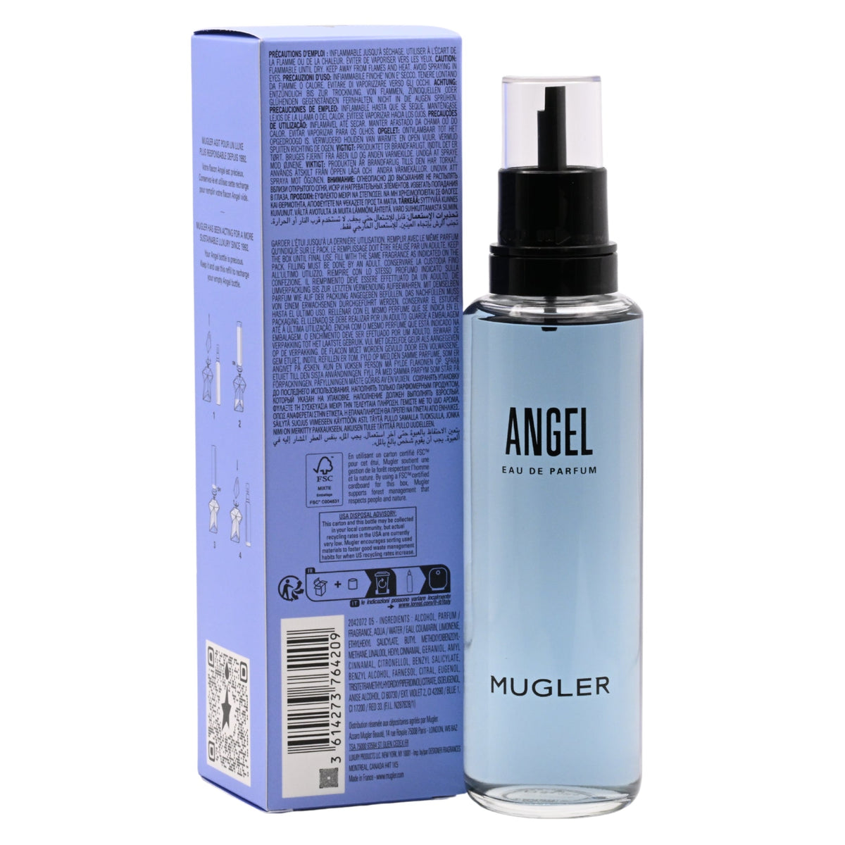 Angel (Refill Bottle) by Thierry Mugler perfume EDP 3.3 / 3.4 oz New in Box