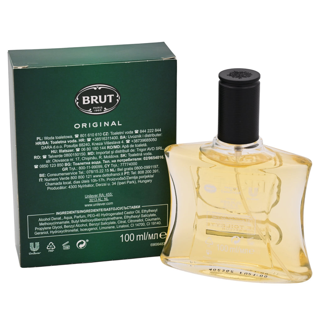 Brut by Faberge cologne for men EDT 3.4 oz New in Box