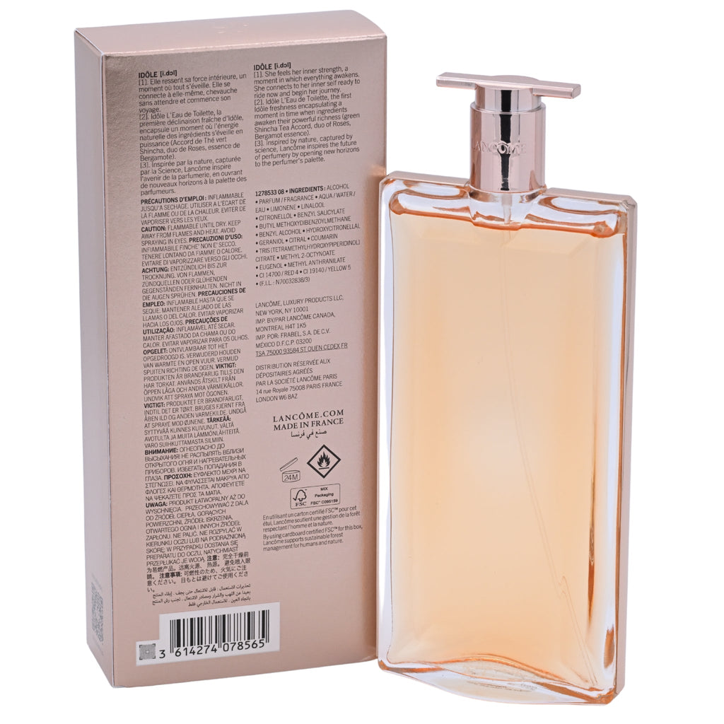 Idole by Lancome for Women L'EDT 3.3 / 3.4 oz New in Box
