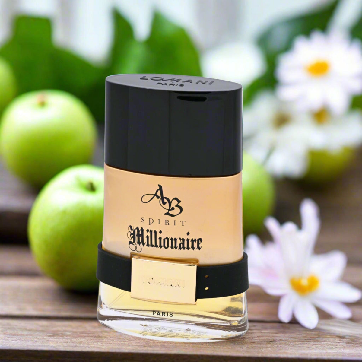 AB SPIRIT MILLIONAIRE by Lomani men 3.3 oz 3.4 edt cologne NEW IN BOX