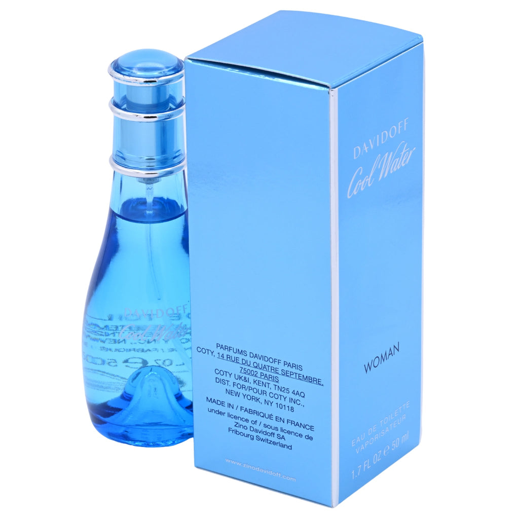 Cool Water by Davidoff for women EDT 1.7 oz New in Box