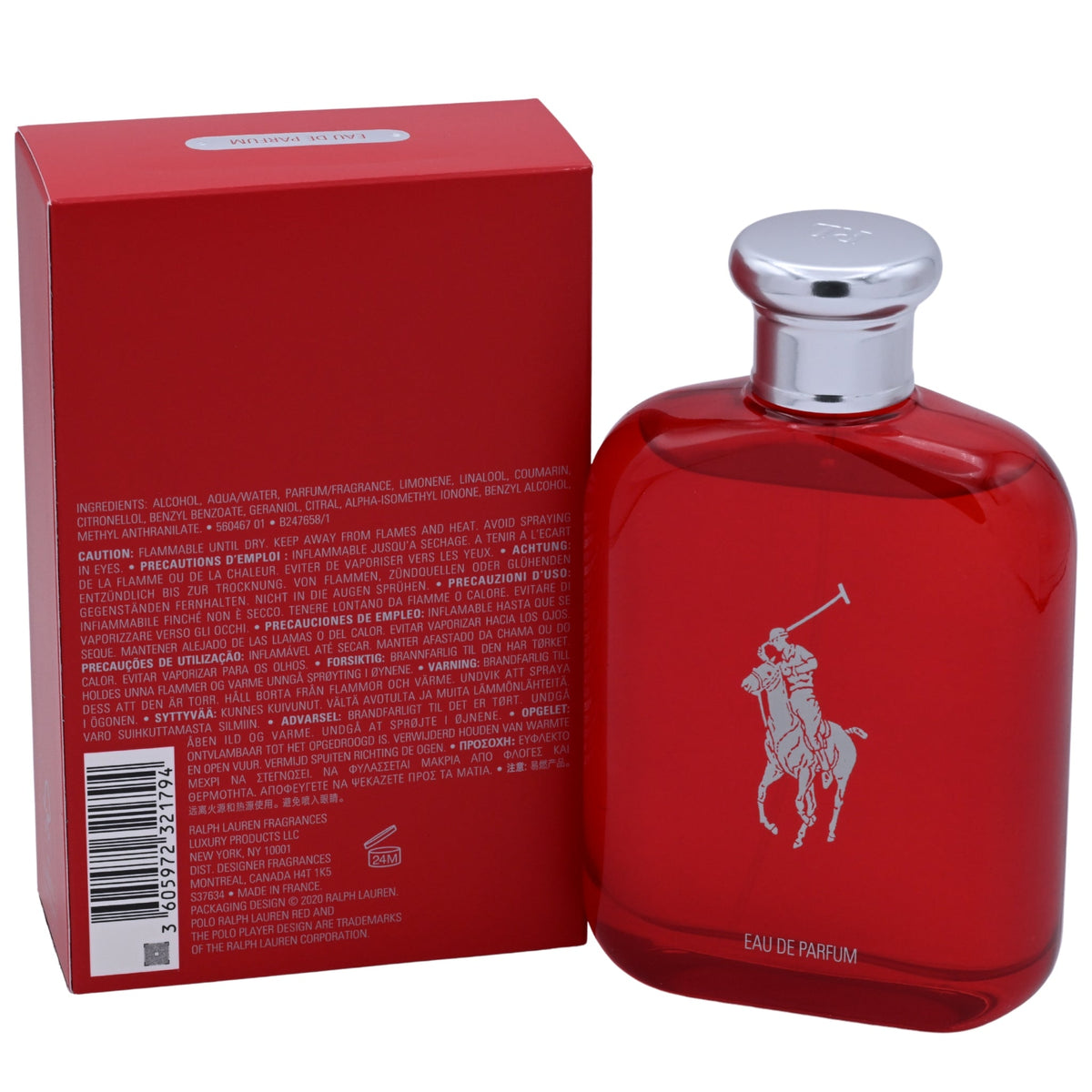 Polo Red by Ralph Lauren cologne for men EDP 4.2 oz New in Box