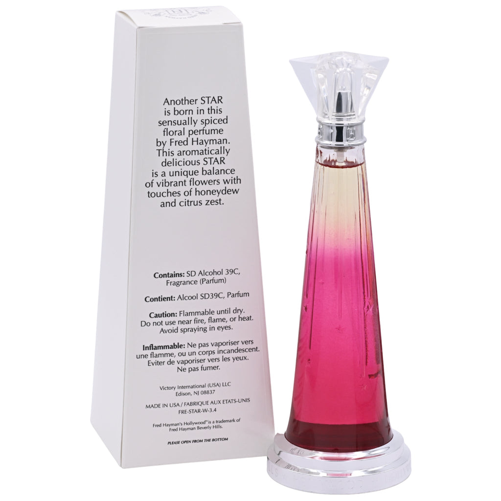 Hollywood Star by Fred Hayman for women EDP 3.4 oz New In Box