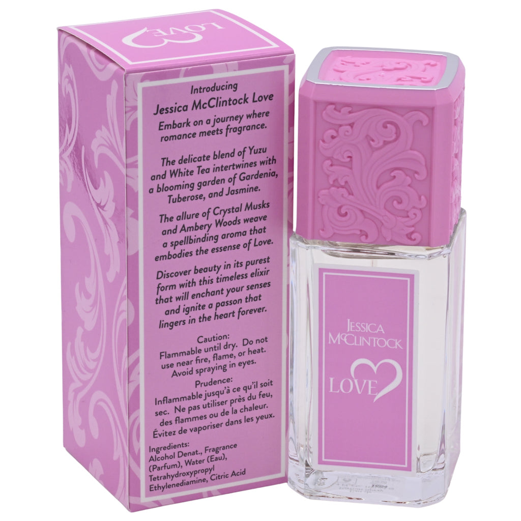 Love by Jessica McClintock perfume women EDP 3.4 oz New in Box