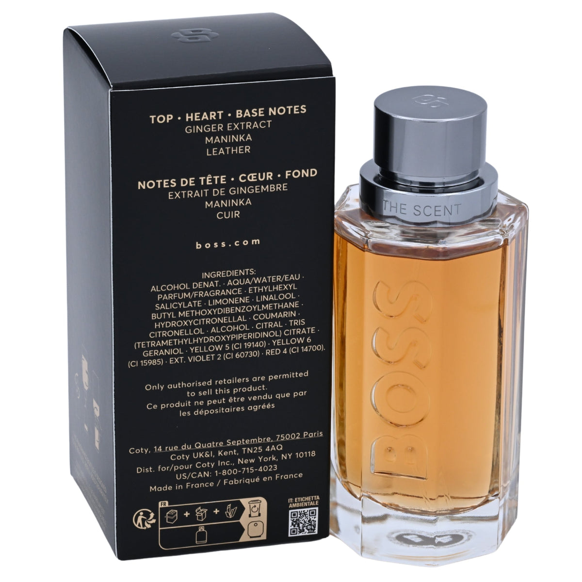 BOSS THE SCENT by HUGO BOSS cologne for Men edt 3.3 / 3.4 oz New in Box