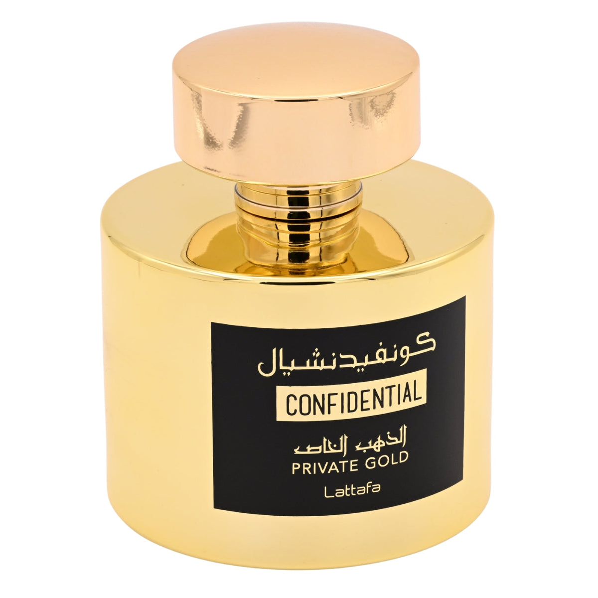 Confidential Private Gold by Lattafa perfume for unisex EDP 3.3 / 3.4 oz. New in Box