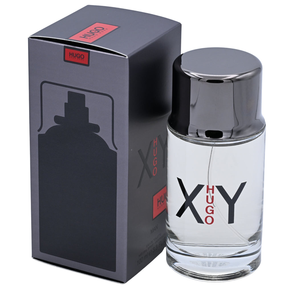 HUGO XY by HUGO BOSS 3.3 / 3.4 oz EDT Cologne Spray Men NEW IN BOX