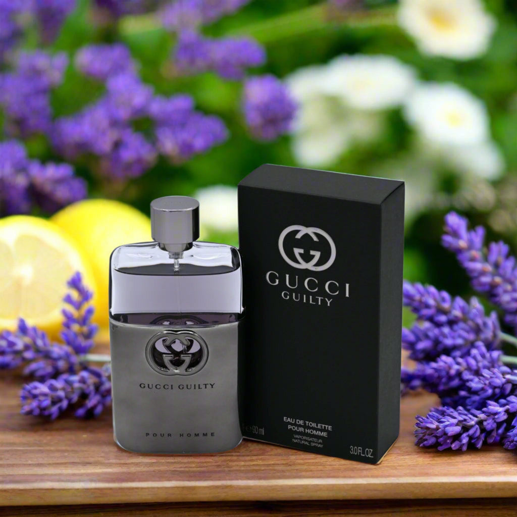 GUILTY Pour Homme by Gucci 3.0 / 3 oz 90 ml EDT Cologne for Men NEW IN BOX