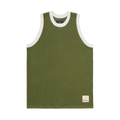 VICE MESH KNIT VEST [OLIVE]