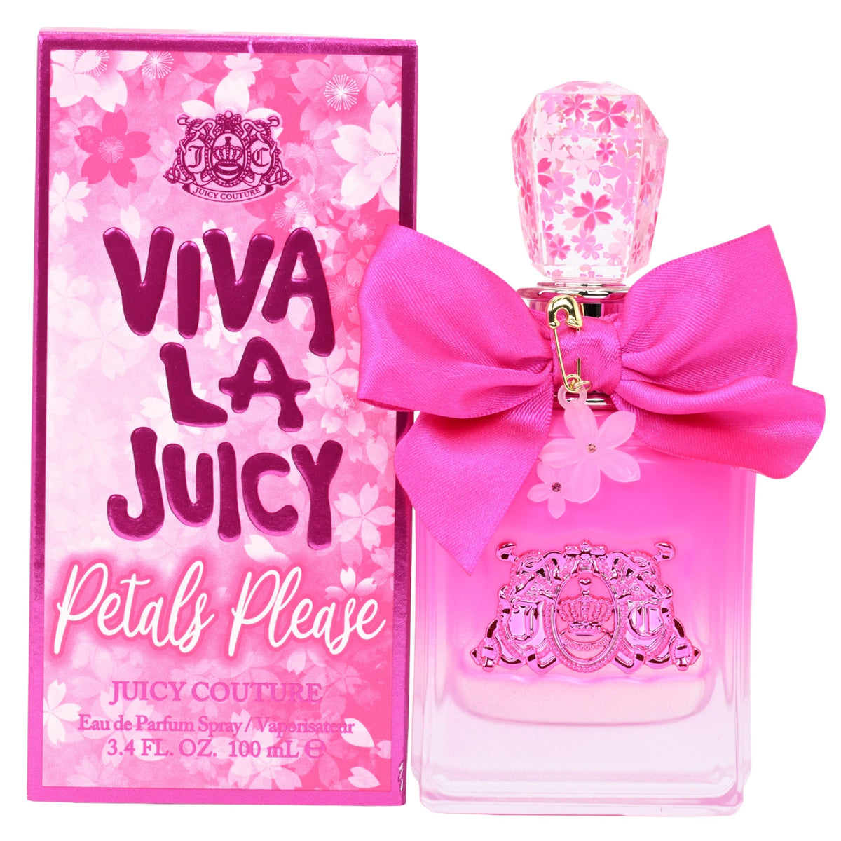 Viva La Juicy Petals Please by Juicy Couture for her EDP 3.3 / 3.4 oz New in Box