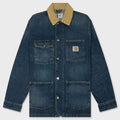 Warren Chore Coat - Blue/Dusty Hamilton Brown