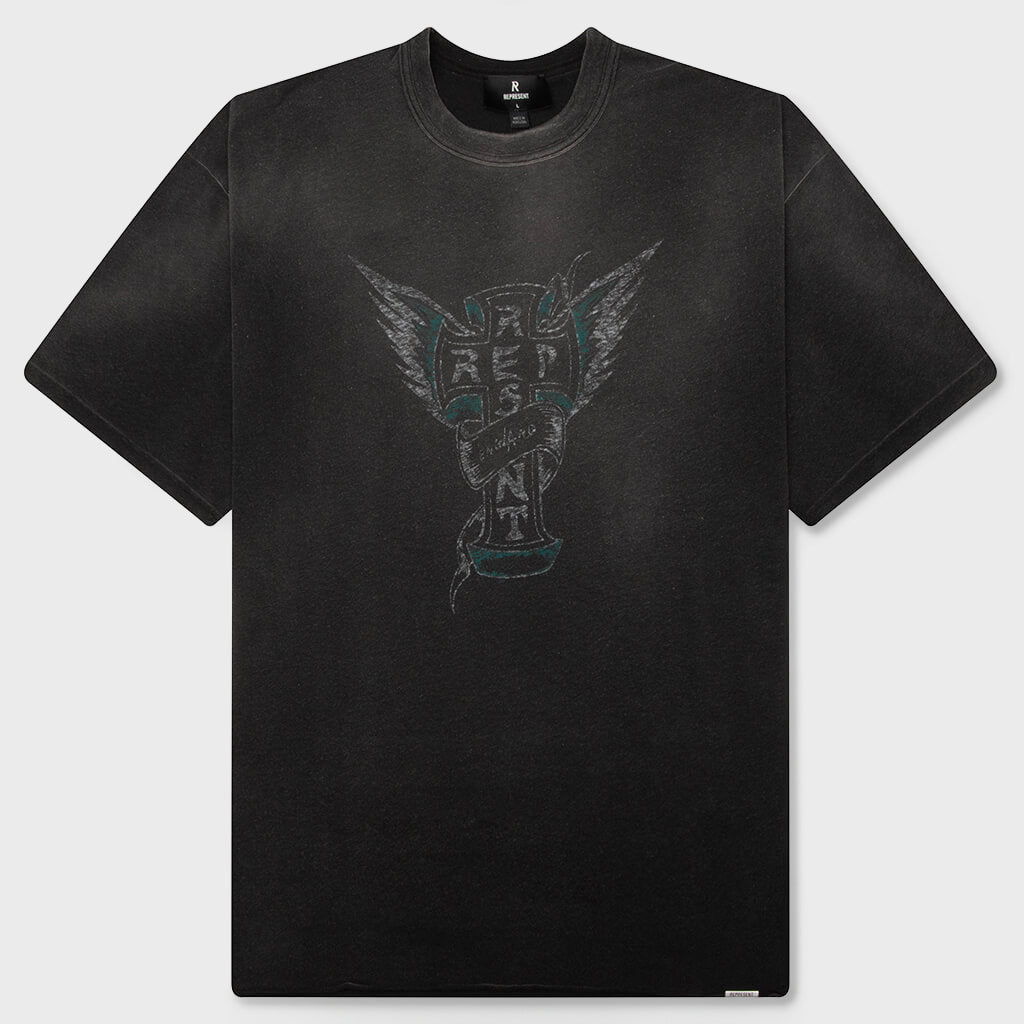 Westside T-Shirt - Stained Black