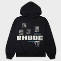 Winter 91 Rallye Hoodie - Vintage Black/White/Blue