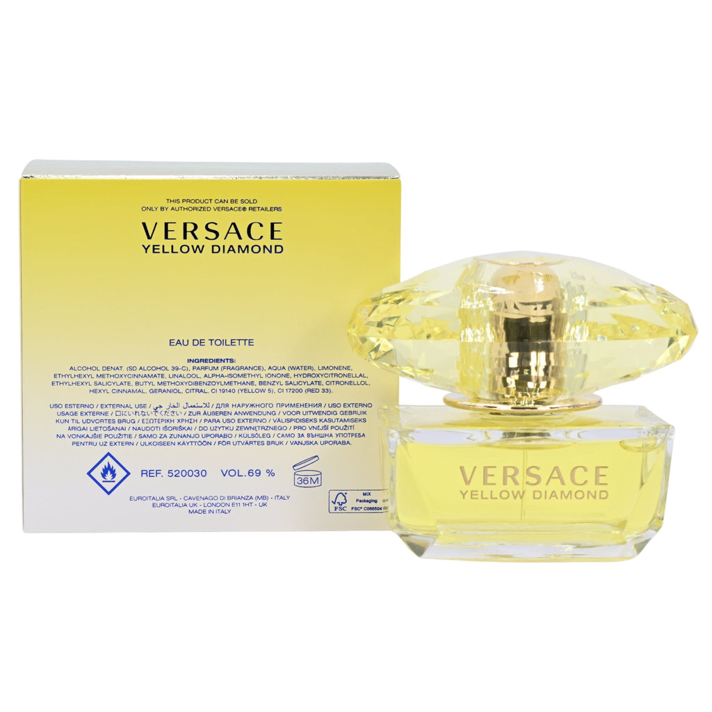 Yellow Diamond by Gianni Versace for women EDT 1.7 oz New in Box