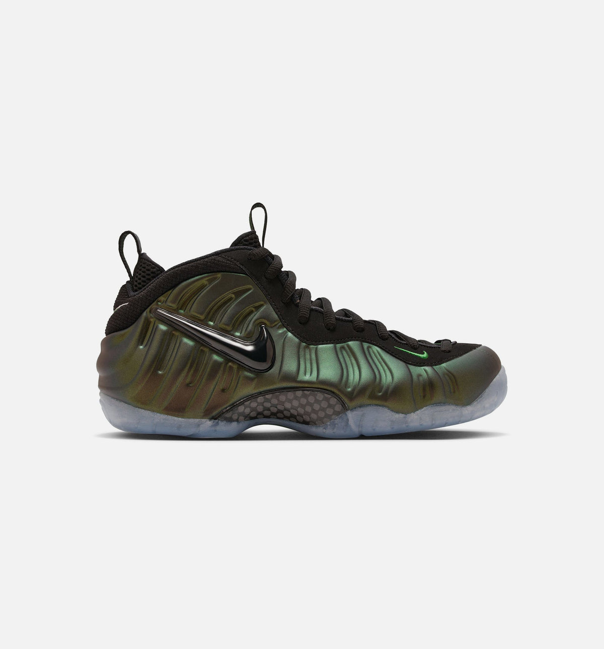 Air Foamposite Pro Pine Green Mens Lifestyle Shoe - Pine Green/Black