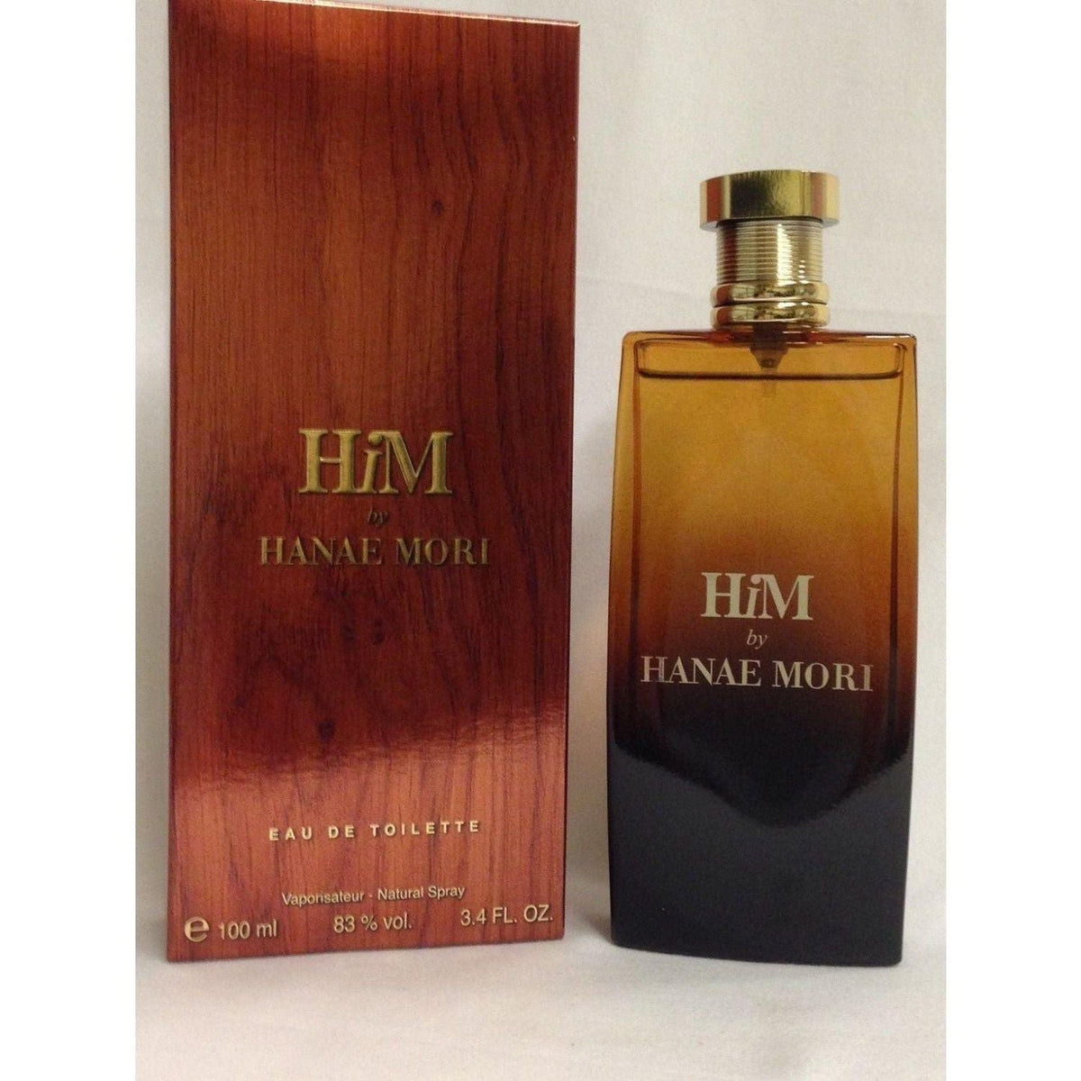 HIM Hanae Mori cologne spray EDT 3.4 oz 3.3 NEW IN BOX