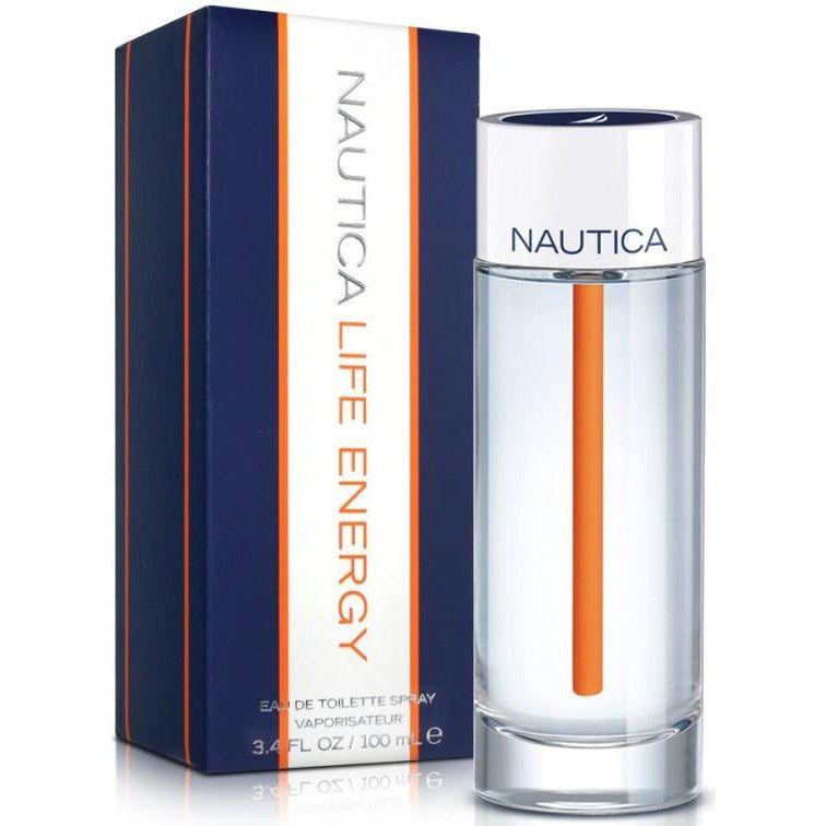 NAUTICA LIFE ENERGY Men cologne edt 3.4 oz 3.3 NEW IN BOX