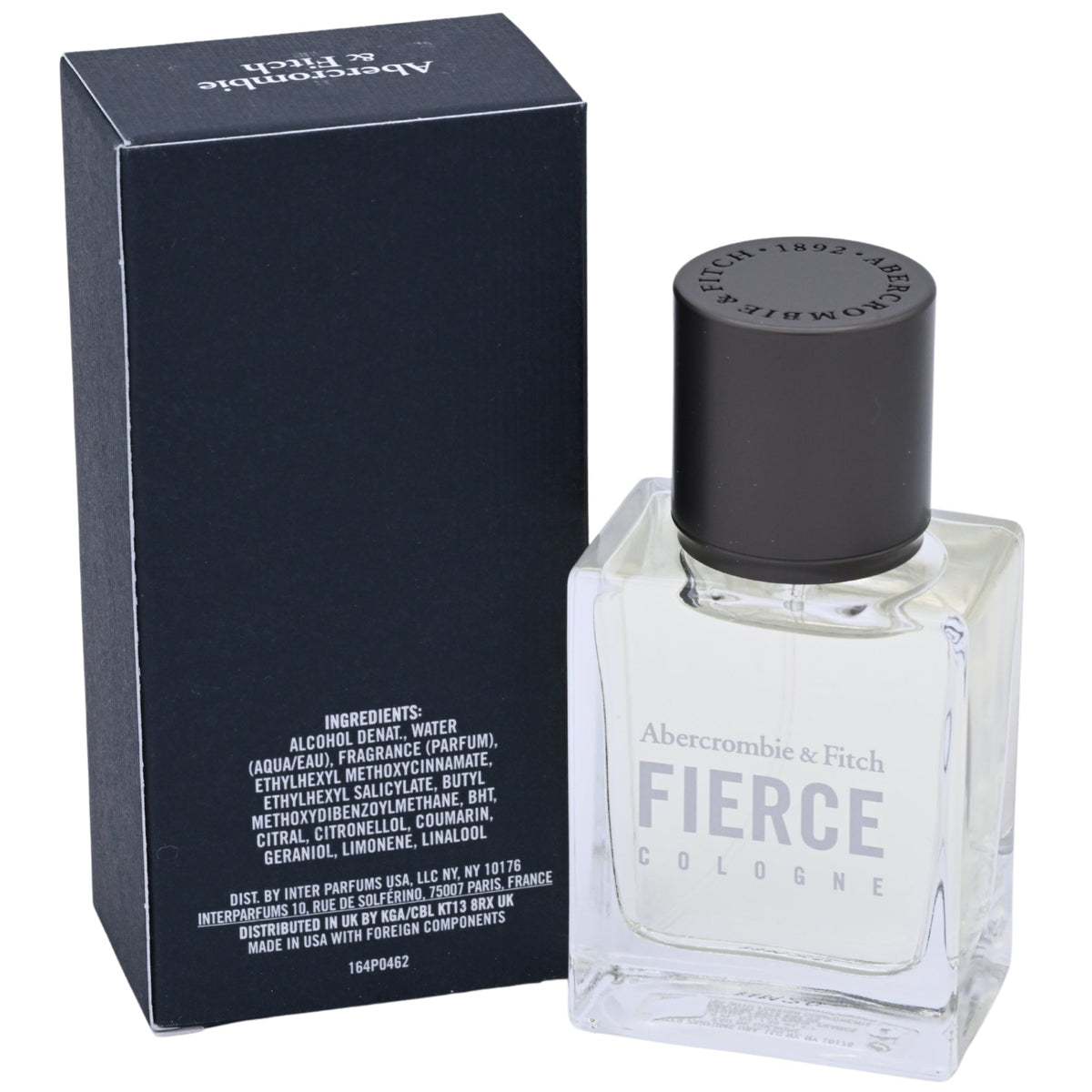 Abercrombie & Fitch Fierce Eau de Cologne (EDC) Spray for Men 1.0 fl oz (30 ml) New in Retail Box
