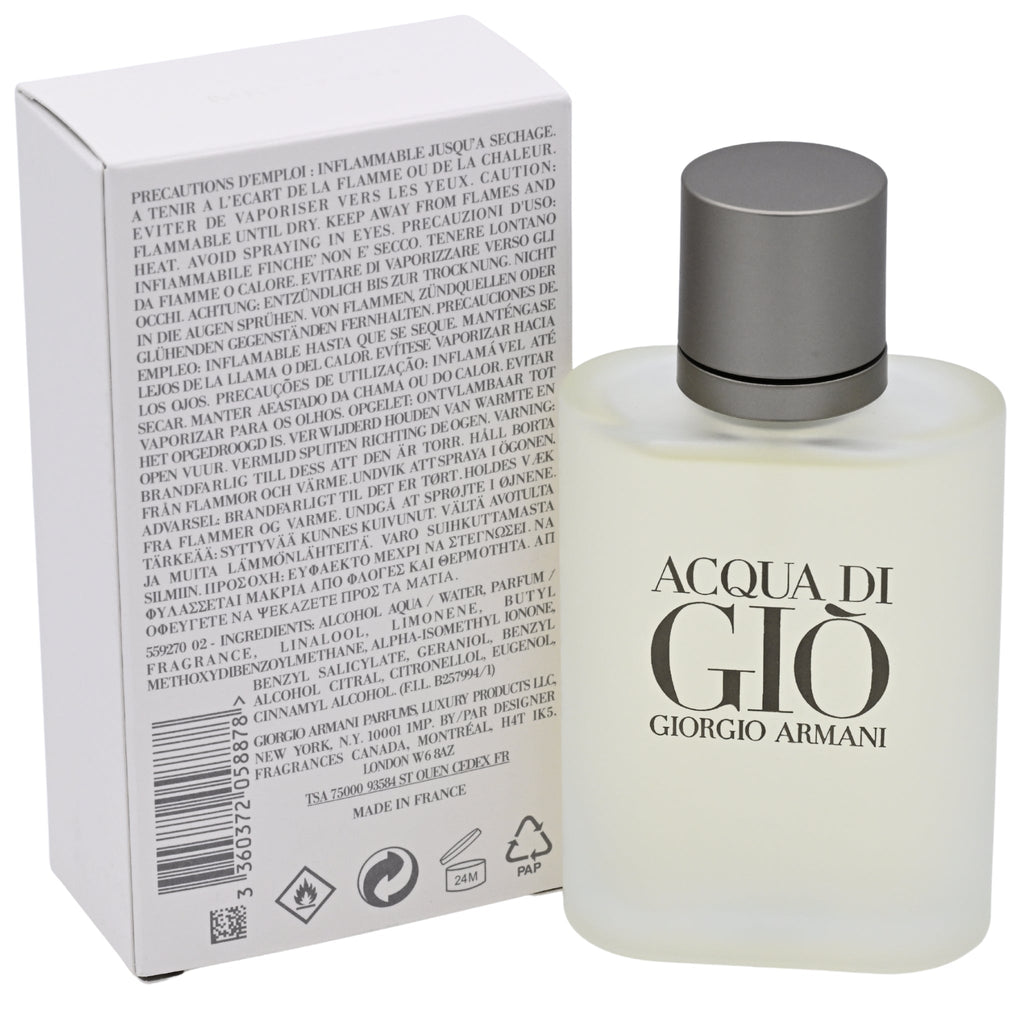 ACQUA DI GIO by Giorgio Armani for men cologne edt 3.4 oz 3.3 New in Box