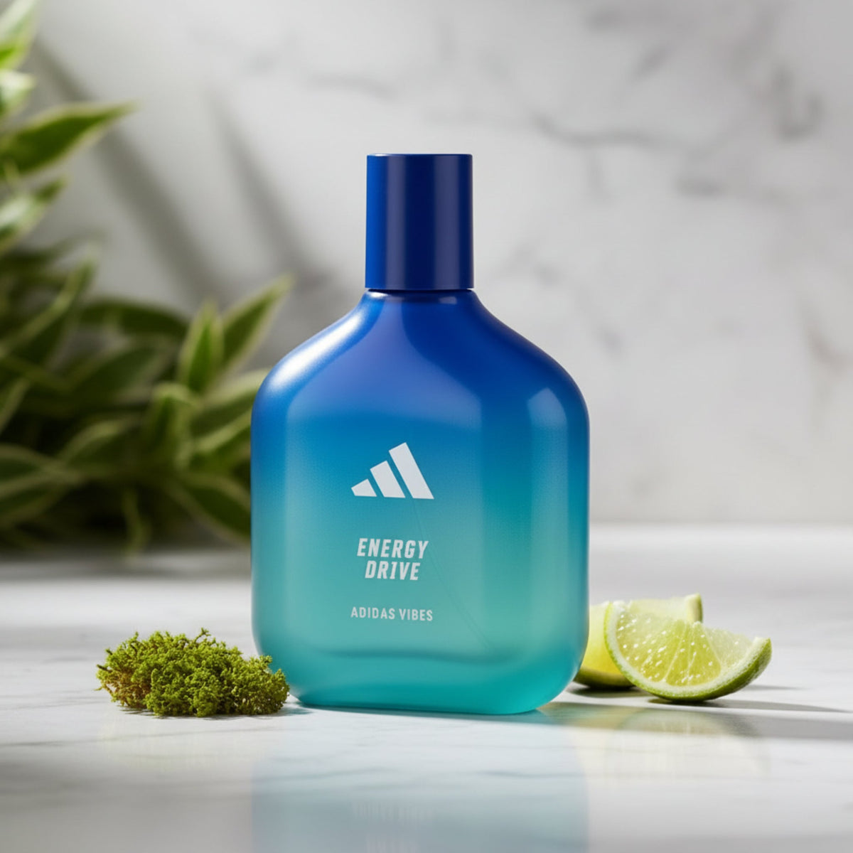 Adidas Vibes Energy Drive Eau de Parfum Spray for Men 3.3 oz (100 ml) New Retail Box