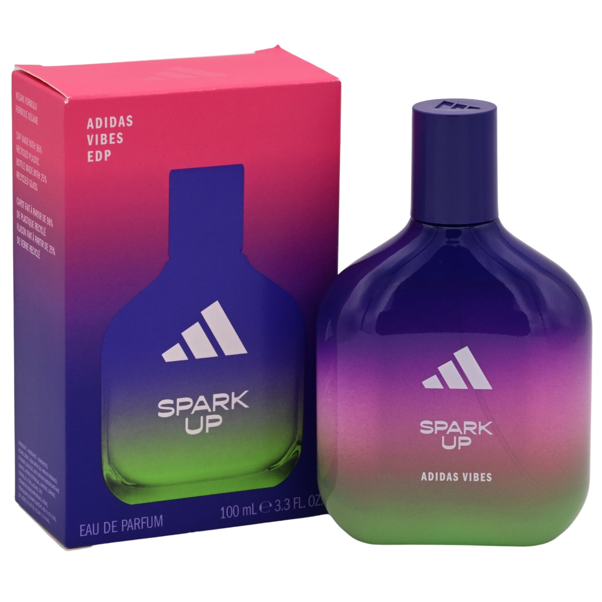 Adidas Vibes Spark Up Eau de Parfum Spray Unisex 3.3 fl oz (100 ml) - Adidas