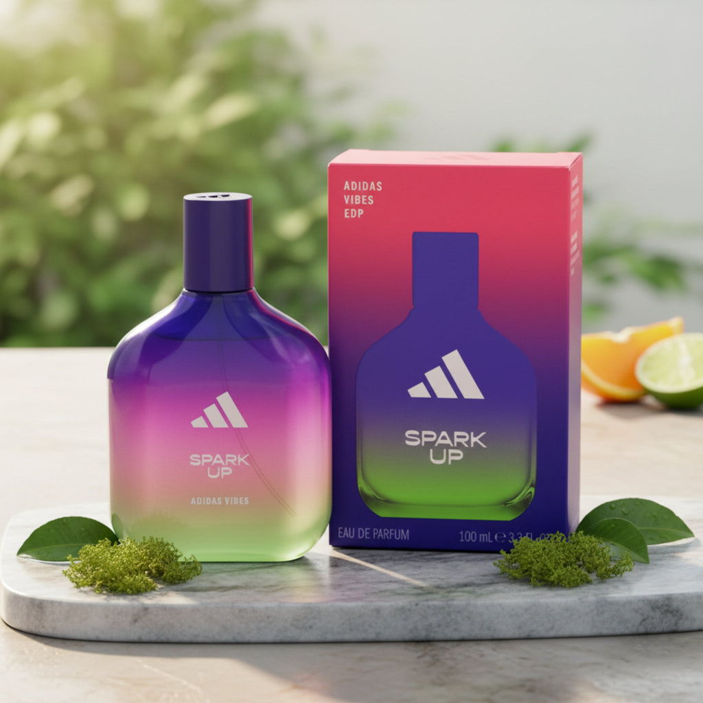 Adidas Vibes Spark Up Eau de Parfum Spray Unisex 3.3 fl oz (100 ml) - Adidas