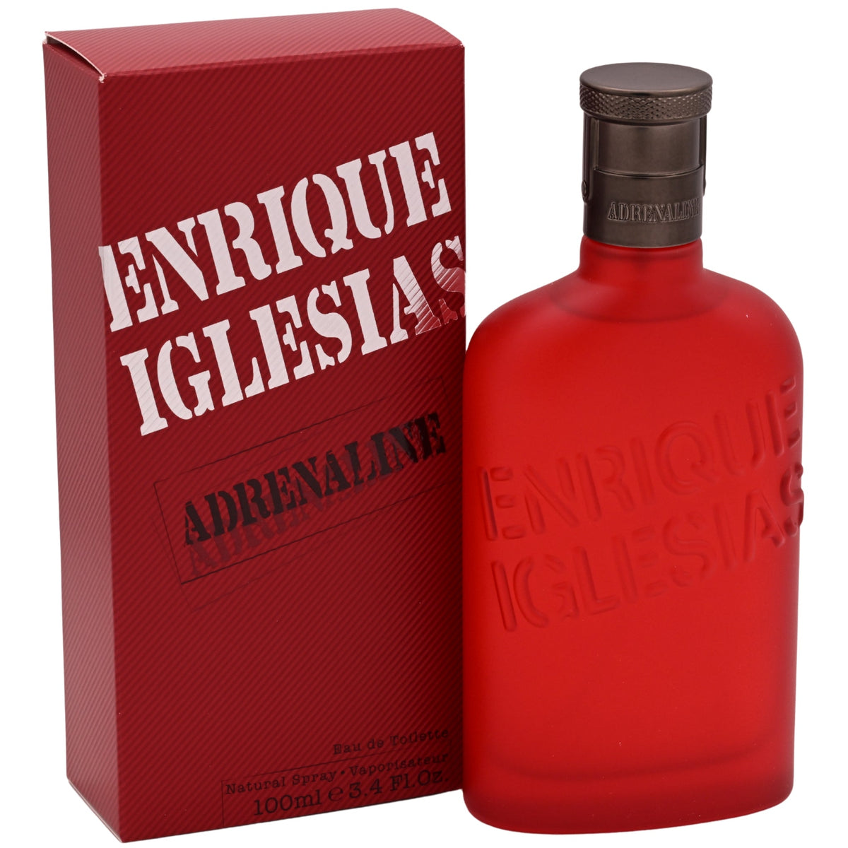 ADRENALINE Enrique Iglesias men cologne edt 3.4 oz 3.3 NEW IN BOX
