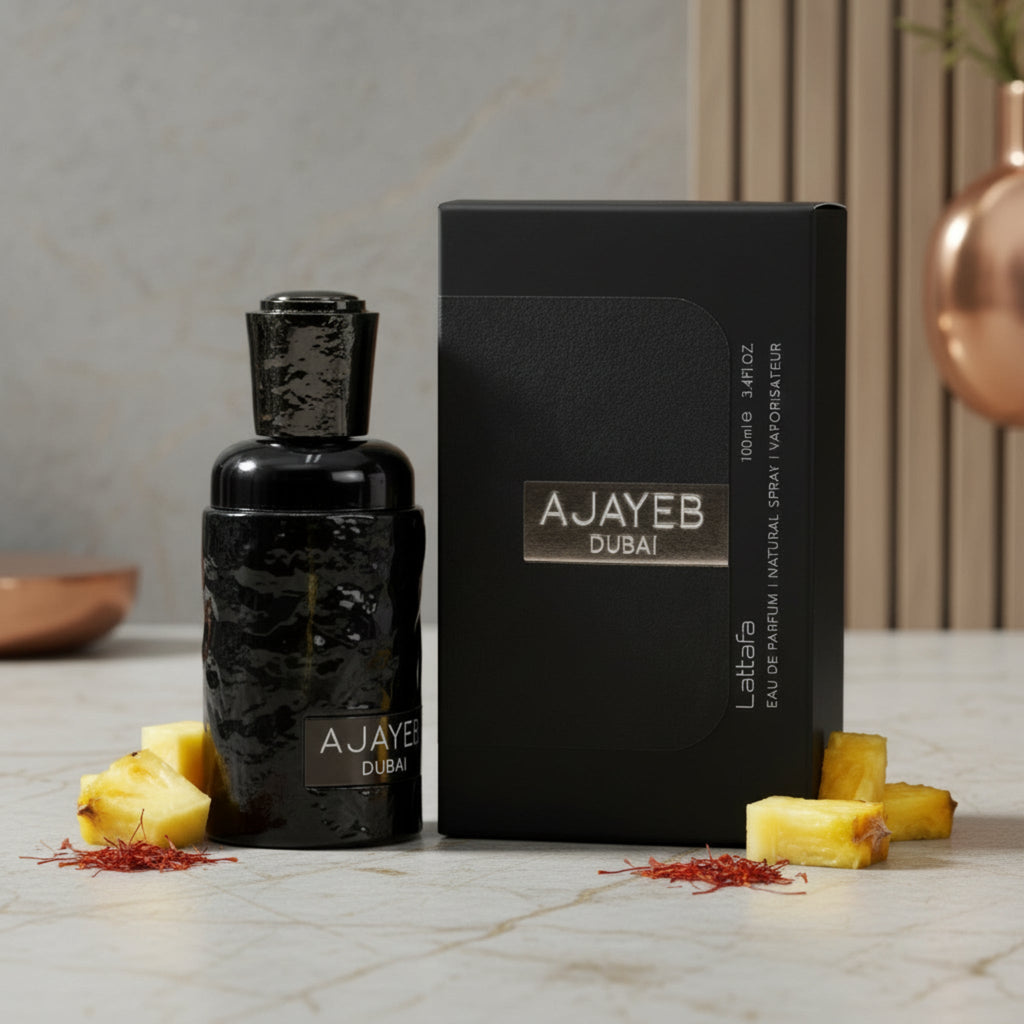 Ajayeb Dubai by Lattafa perfume for unisex EDP 3.3 / 3.4 oz New in Box