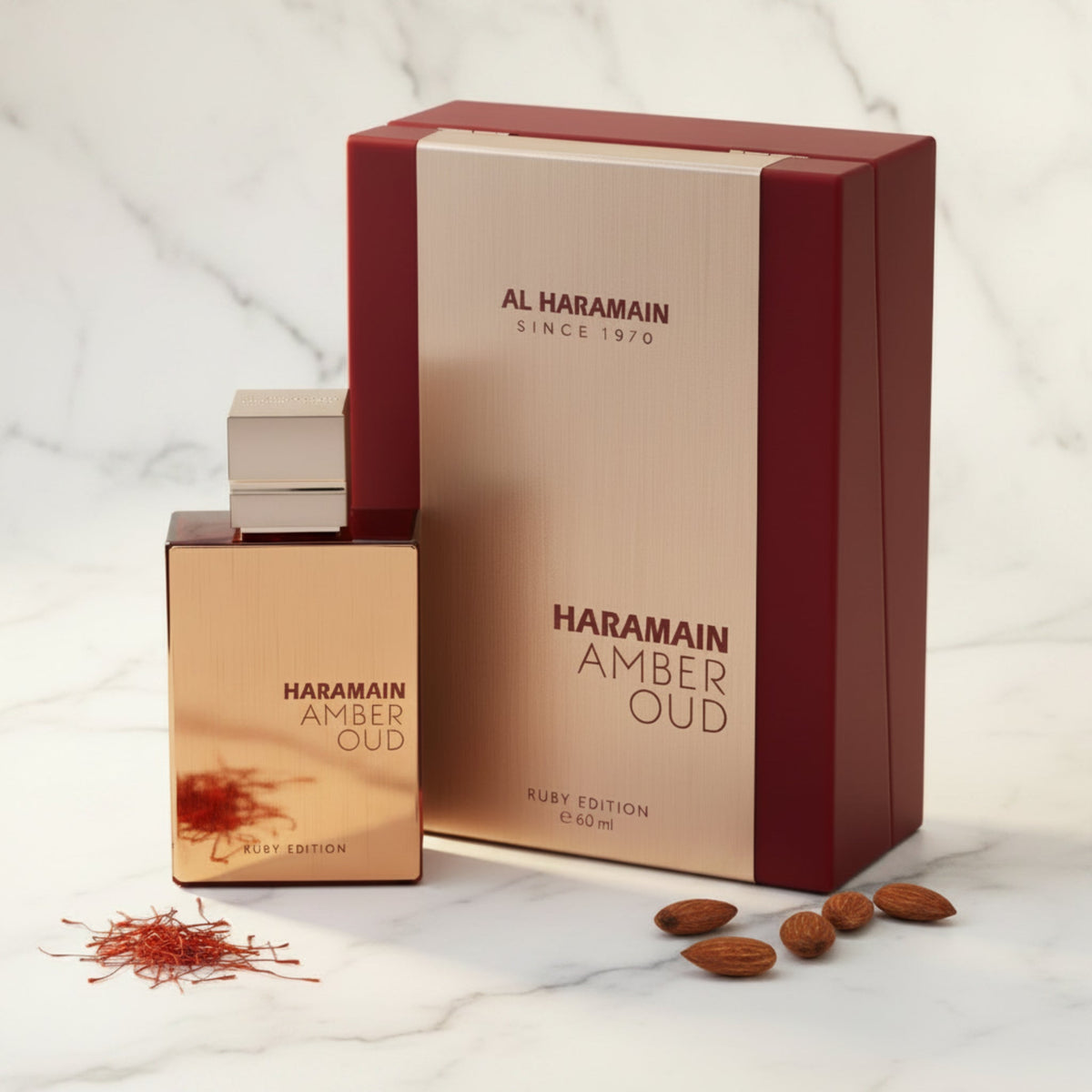 Al Haramain Amber Oud Ruby Edition Eau de Parfum Spray Unisex 2.0 oz / 60 ml (Al Haramain)