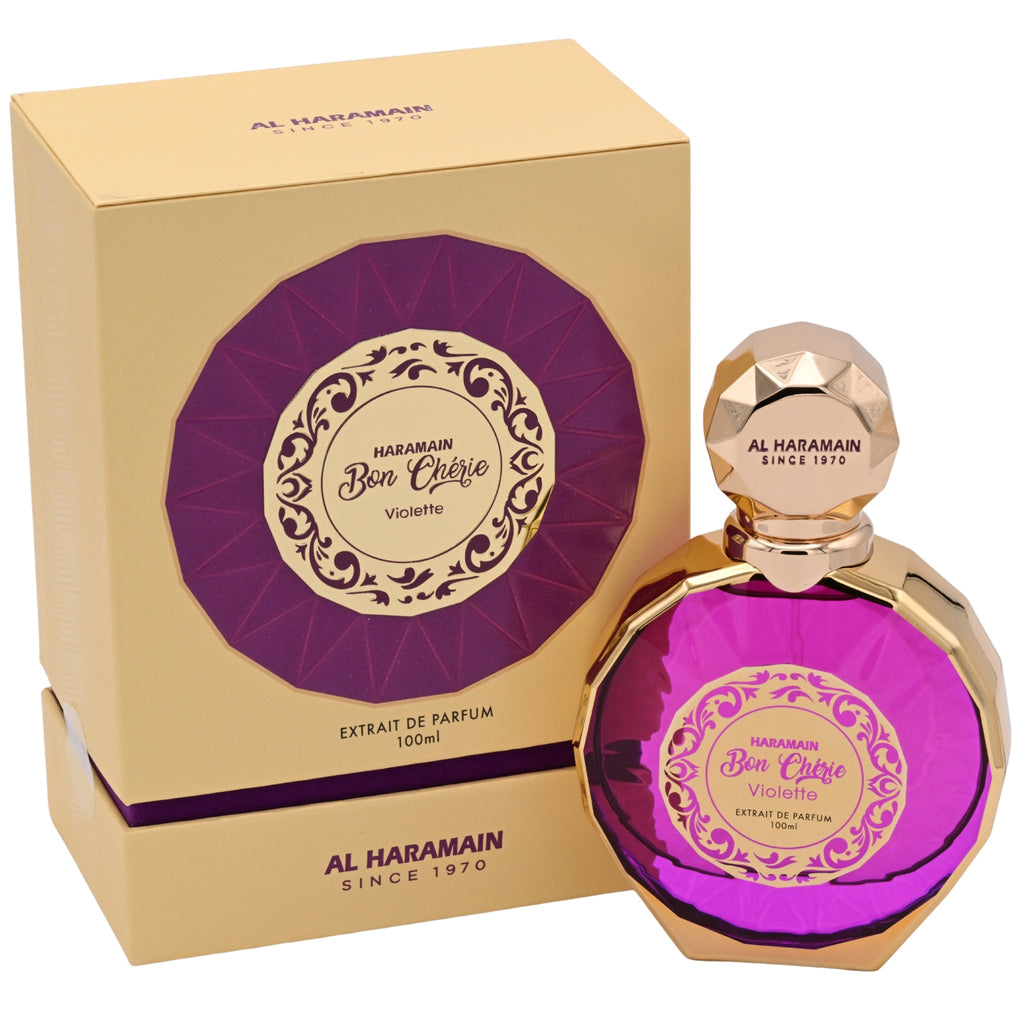 Al Haramain Bon Cherie Violette Eau de Parfum Spray for Women 3.4 fl oz (100 ml) New Retail Box