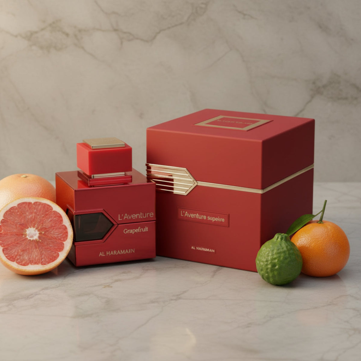 Al Haramain L'Aventure Grapefruit Extrait de Parfum Spray for Women 3.3 fl oz (100ml) - Al Haramain