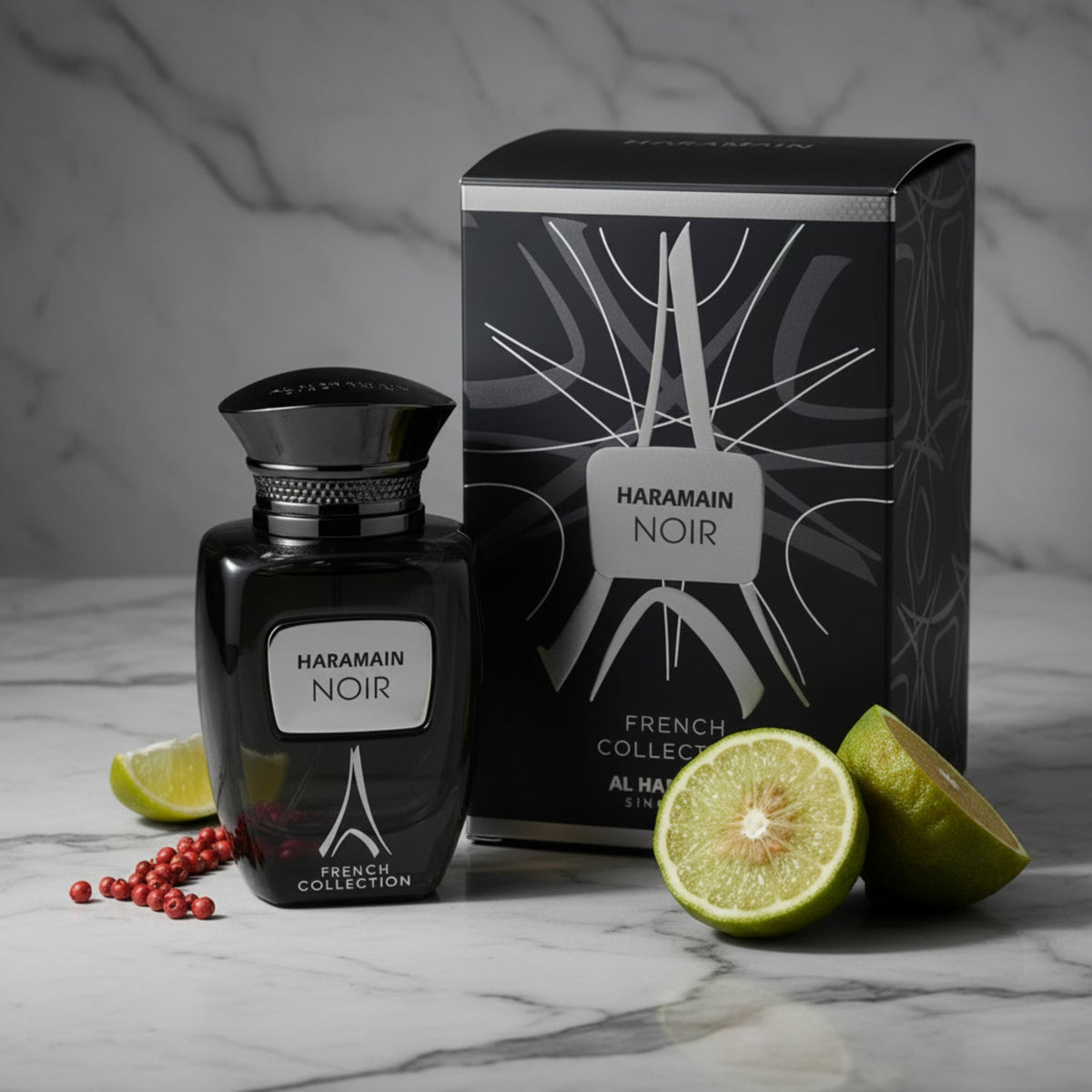 Al Haramain Noir French Collection Eau de Parfum (EDP) Unisex 3.3 fl oz Spray, New Retail Box