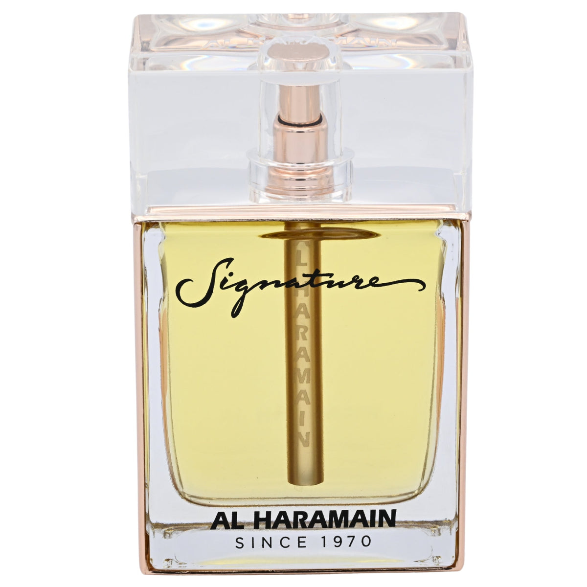 Al Haramain Signature Rose Gold Eau de Parfum Spray for Women 3.4 oz (100 ml) New Retail Box