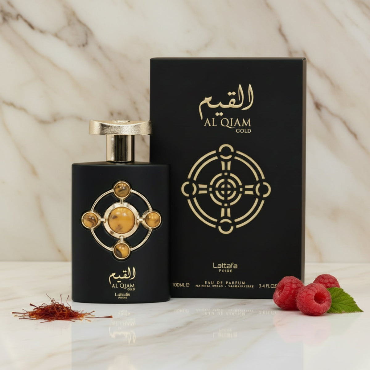 Al Qiam Gold by Lattafa cologne for women EDP 3.3 / 3.4 oz New in Box