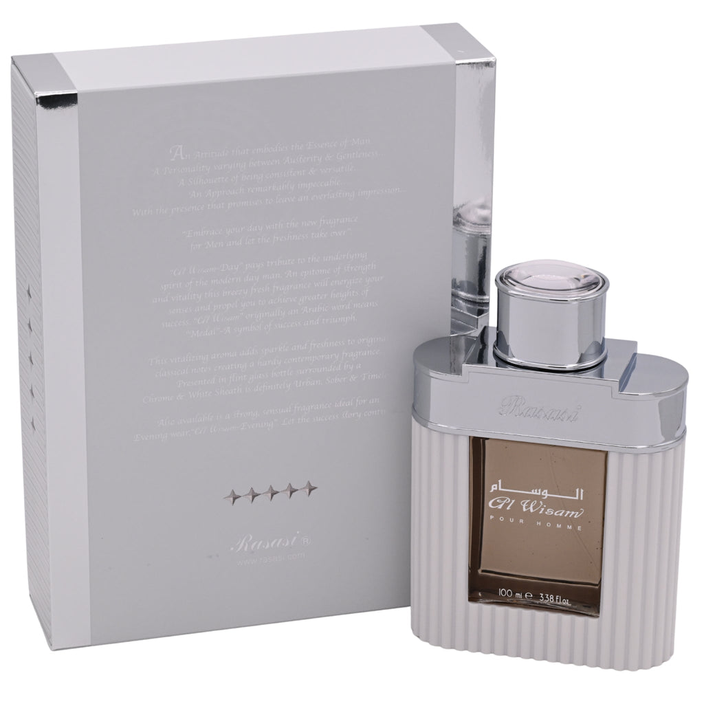 Al Wisam by Rasasi cologne for men EDP 3.3 / 3.4 oz New in Box