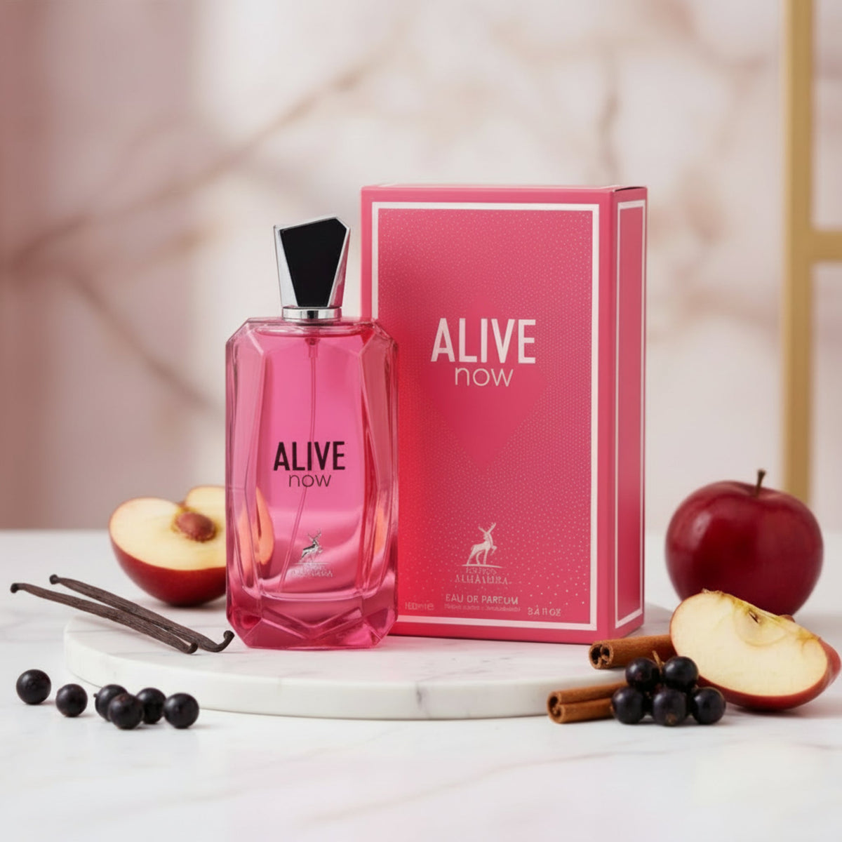 Alive Now by Maison Alhambra for unisex EDP 3.3 / 3.4 oz New in Box