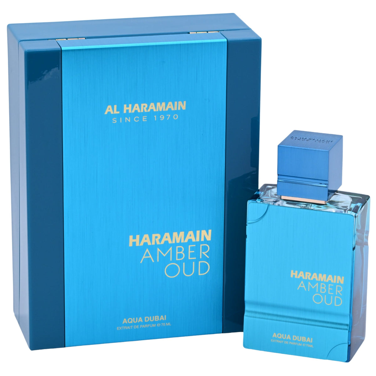 Amber Oud Aqua Dubai by Al Haramain for Unisex EDP 2.5 oz New in Box