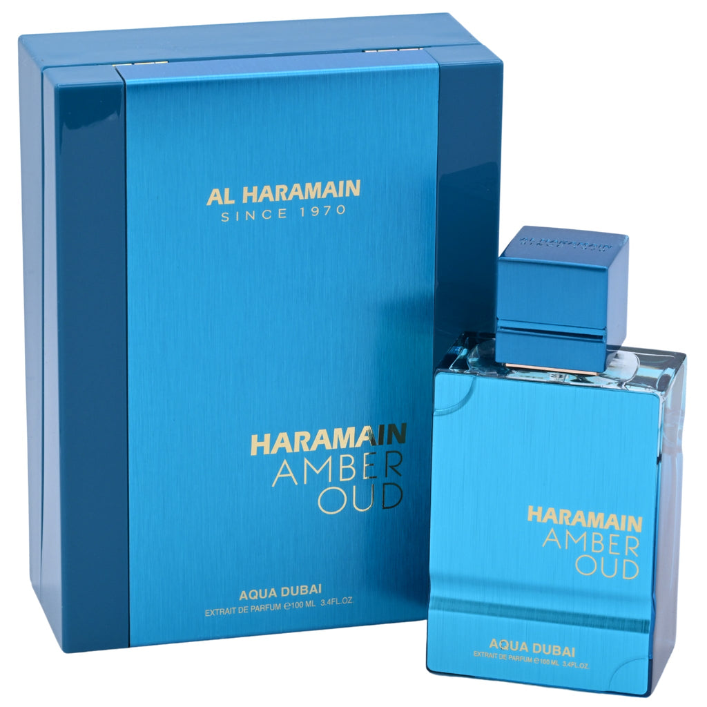 Amber Oud Aqua Dubai by Al Haramain for unisex EDP 3.3 / 3.4 oz New in Box