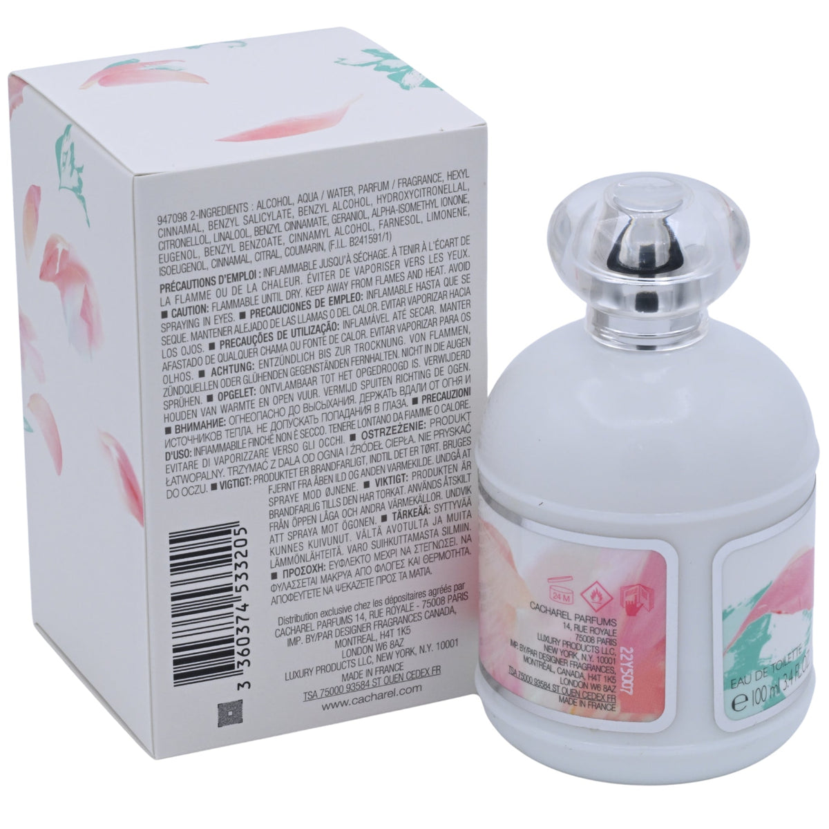 ANAIS ANAIS L'ORIGINAL Cacharel women perfume edt 3.4
