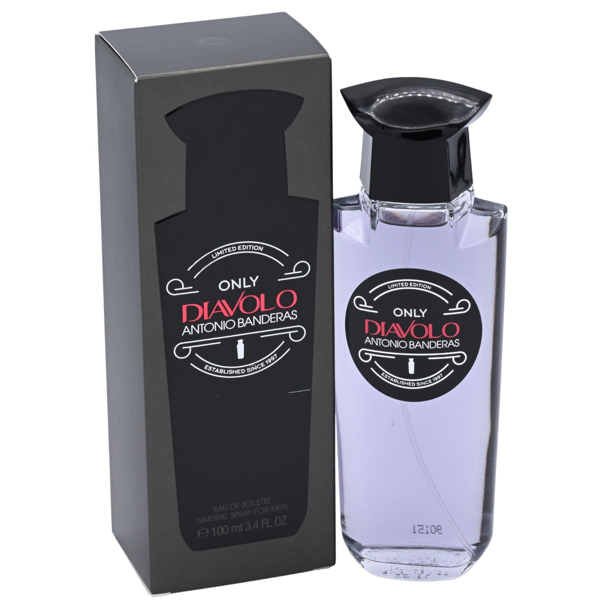 Antonio Banderas Only Diavolo Eau de Toilette Spray for Men 3.4 oz NIB