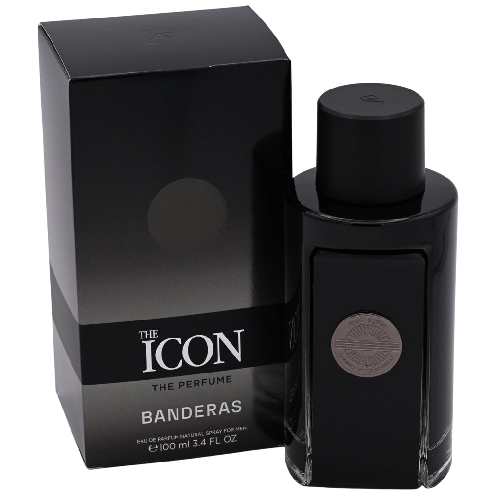 Antonio Banderas The Icon The Perfume Eau de Parfum Spray for Men 3.4 oz (100 ml) New in Retail Box