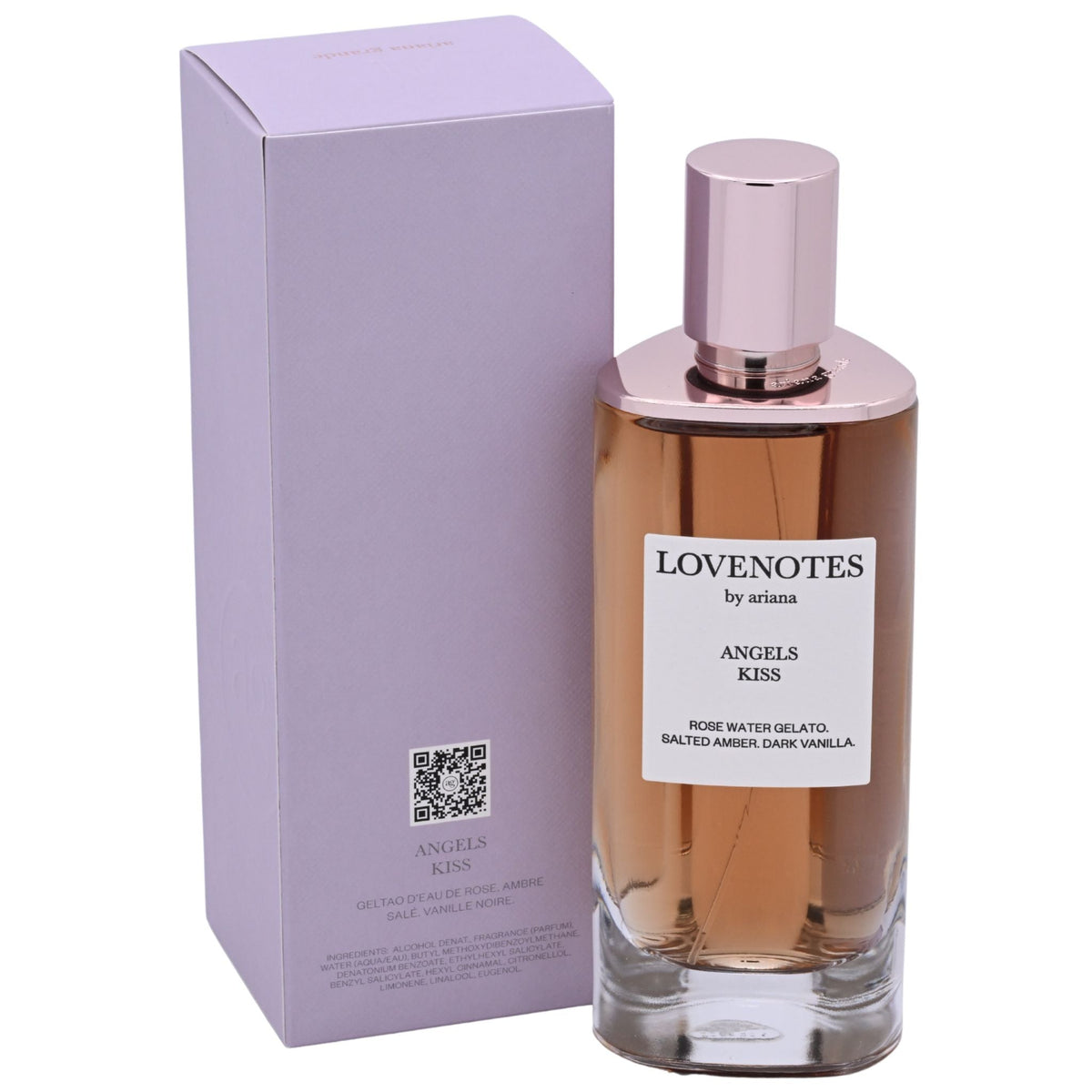Ariana Grande LOVENOTES Angels Kiss Eau de Parfum Spray for Women 4.25 oz NIB