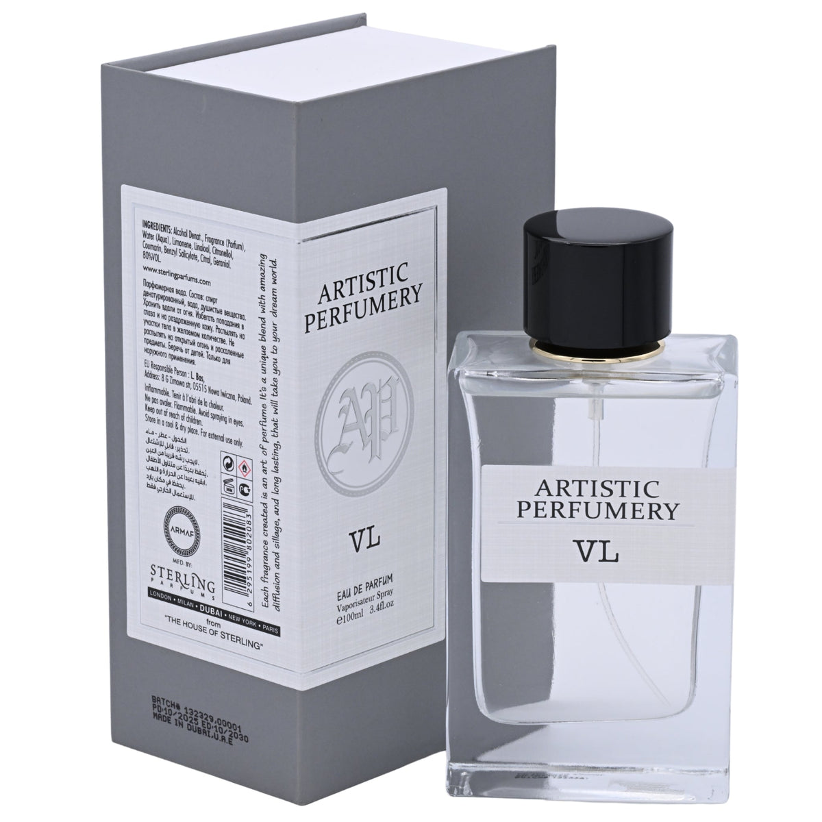 Armaf Artistic Perfumery VL Eau de Parfum Spray Unisex 3.4 oz (100 ml) by Armaf
