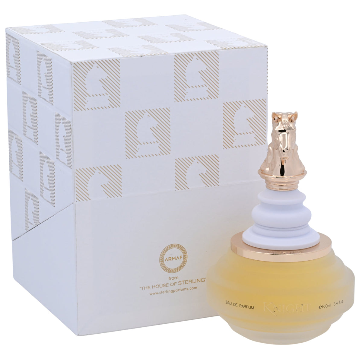 Armaf Checkmate White Knight Eau de Parfum Spray for Women 3.4 oz (100 ml) New Retail Box