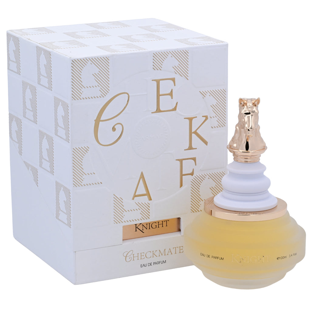 Armaf Checkmate White Knight Eau de Parfum Spray for Women 3.4 oz (100 ml) New Retail Box